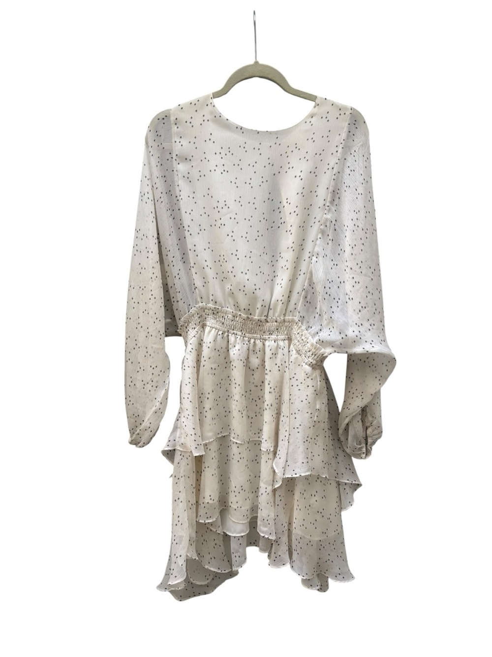 Storia Star Print Flowy Tiered Dress I Size: L